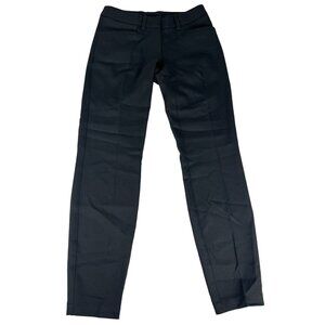 Oobe Work Uniform Pants Women's Sz 00 Gray Slim Fit Flat Front Pockets Low Rise